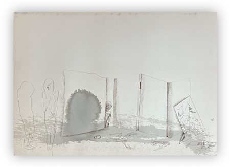 GASTON ORELLANA (1933) - Senza Titolo, 1987