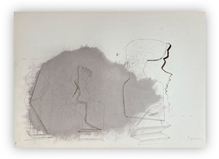 GASTON ORELLANA (1933) - Senza Titolo, 1986