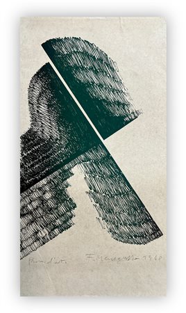 FRANCO MENEGUZZO (1924-2008) - Senza Titolo, 1968