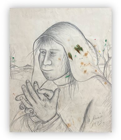 MIJO KOVACIC (1935) - Senza Titolo, 1973