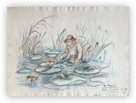 MIJO KOVACIC (1935) - Senza Titolo, 1977