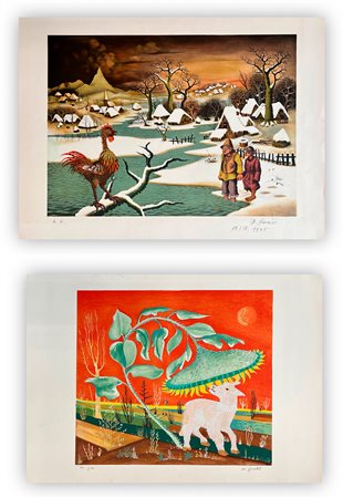 AUTORI VARI - Lotto unico di 2 opere
