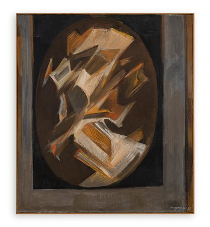 MAGNANI - Interno con specchio, 1987