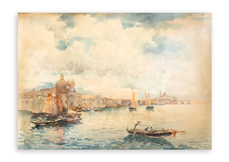 GINO SCALATELLI (1870-1920) - Senza Titolo (Venezia)