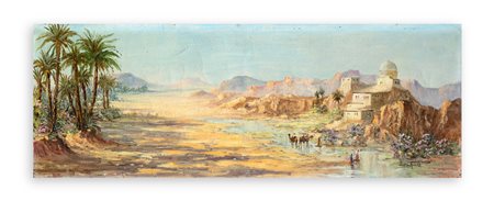 AUTORE INDECIFRATO - Veduta orientalista