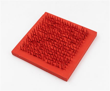 BERNARD AUBERTIN (1934-2015) - Tableau Clous, 1970