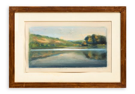 ETTORE DECONCILIIS (1941) - Il fiume, la sera, 2001