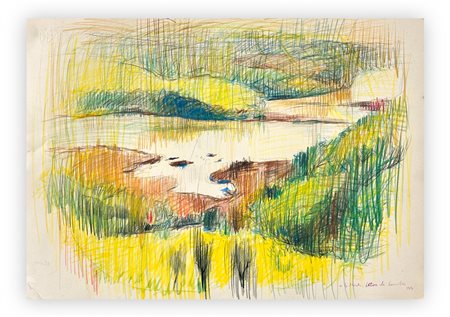 ETTORE DECONCILIIS (1941) - Senza Titolo, 1984