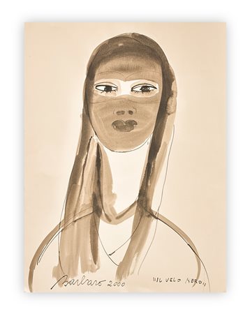 SAVERIO BARBARO (1924) - Il velo nero, 2000