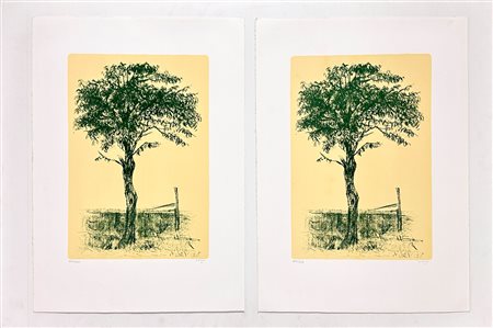 ALBERTO ZIVERI (1908-1990) - Lotto unico composto da 2 litografie