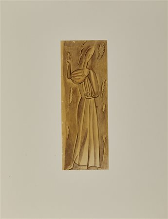 MORANDI GIORGIO (1890 - 1964) - LA MUSA (DAL VOLUME GIORGIO MORANDI 50 DISEGNI DI MORANDI - 50 TAVOLE).