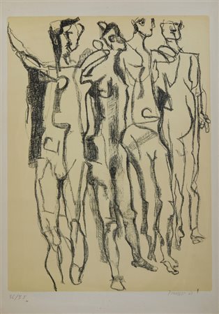 PIRANDELLO FAUSTO (1899 - 1975) - BAGNANTI.