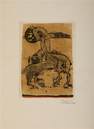 FRIEDLANDER JOHNNY (1912 - 1992) - DUE CAVALLI.