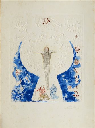 DALI' SALVADOR (1904 - 1989) - L'HOSTIE, PL.3 ( L'APOCALYPSE SELON SAINT JEAN).