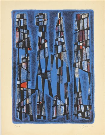 SINGIER GUSTAVE (1909 - 1984) - VILLE MARITIME.