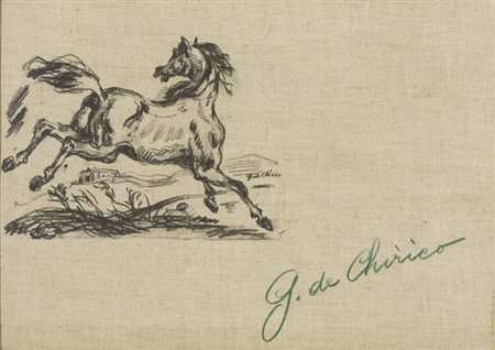 DE CHIRICO GIORGIO (1888 - 1978) - COPERTINA VOLUME I DISEGNI DI GIORGIO DE CHIRICO.