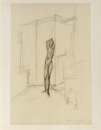 GIACOMETTI ALBERTO (1901 - 1966) - D'APRES. SENZA TITOLO.