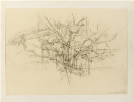 GIACOMETTI ALBERTO (1901 - 1966) - D'APRES. SENZA TITOLO.