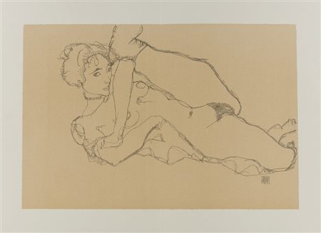 SCHIELE EGON (1890 - 1918) - D'APRES. SENZA TITOLO.