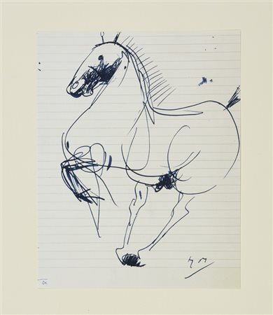 MARINI MARINO (1901 - 1980) - D'APRES. SENZA TITOLO (DALLA CARTELLA 40 DISEGNI DI MAESTRI MODERNI).