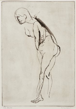 CASSINARI BRUNO (1912 - 1992) - STUDIO DI NUDO.