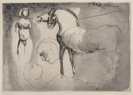 CASSINARI BRUNO (1912 - 1992) - L'AMORE .