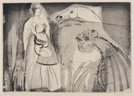 CASSINARI BRUNO (1912 - 1992) - IL RISVEGLIO .