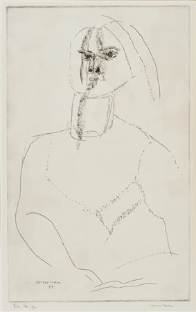 CASSINARI BRUNO (1912 - 1992) - LA RAGAZZA .