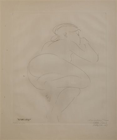 GRECO EMILIO (1913 - 1995) - ESTATE 1973 (ANNI 70).
