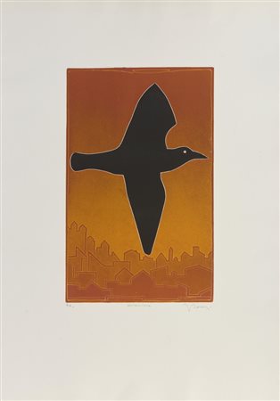 CASORATI FRANCESCO (1934 - 2013) - ASCENSIONE.