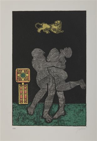 GENTILINI FRANCO (1909 - 1981) - DALLA CARTELLA ZODIACO DI GENTILINI.