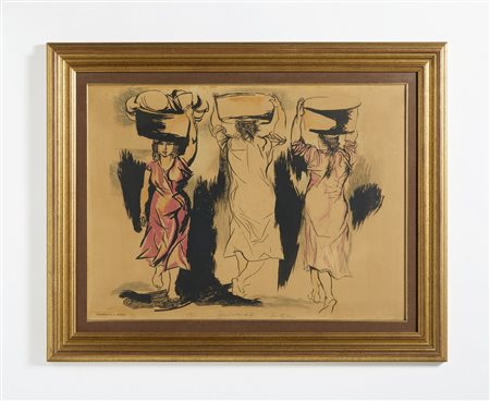 GUTTUSO RENATO (1912 - 1987) - SENZA TITOLO.