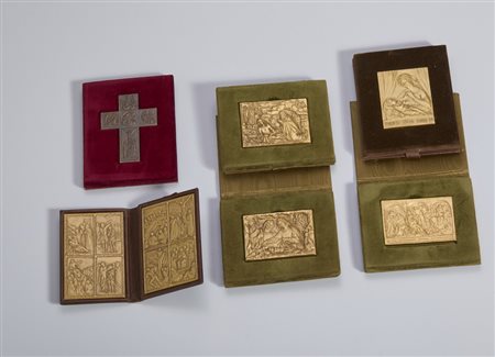 MANFRINI ENRICO (1917 - 2004) - LOTTO COMPOSTO DA N.6 BASSORILIEVI.