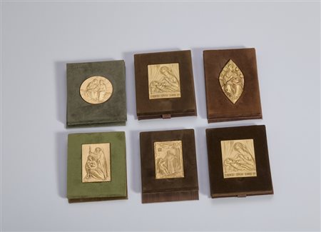 MANFRINI ENRICO (1917 - 2004) - LOTTO COMPOSTO DA N.6 BASSORILIEVI.