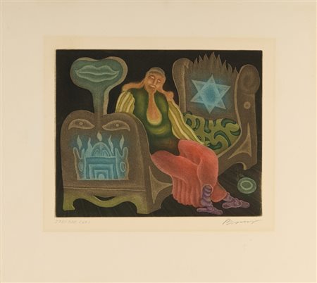 BRAUER ARIK (1929 - 2021) - SENZA TITOLO (DAL PORTFOLIO XX HASIDIC TALES).