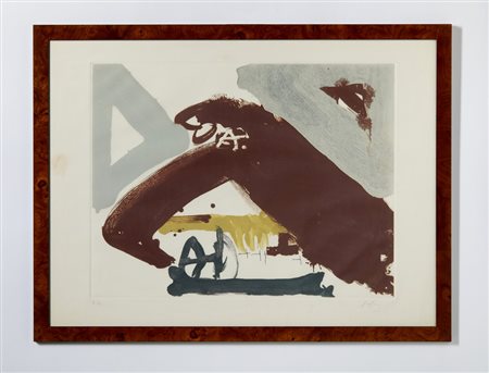 TAPIES ANTONI' (1923 - 2012) - SENZA TITOLO .