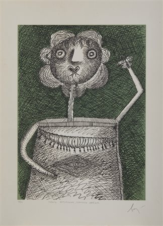 BAJ ENRICO (1924 - 2003) - SOPHIE ROSTOPCHINE, COMTESSE DESÉGUR.