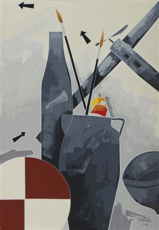 TADINI EMILIO (1927 - 2002) - SENZA TITOLO, ANNI '80.