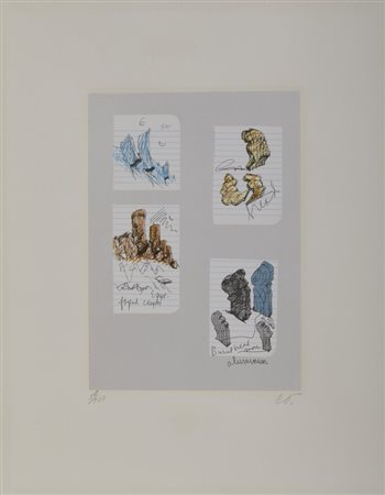 OLDENBURG CLAES THURE (1929 - 1997) - NOTES IN HAND 40.