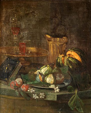 Cristoforo Munari (attribuito a) (Reggio Emilia 1667 - Pisa 1720) Natura...