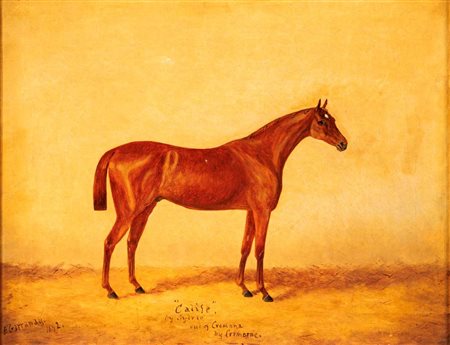 Edward Garraway (Surrey 1842 - Surrey 1893) Calife Firmato e datato in basso...