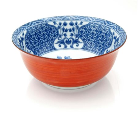 Ramen bowl in porcellana, manifattura di Arita per l'esportazione, Giappone,...