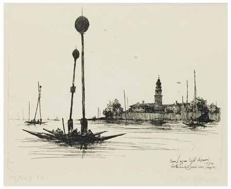 Lino Bianchi Barriviera (1906 - 1985)
San Lazzaro degli Armeni, 1974