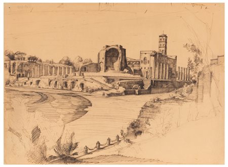 Lino Bianchi Barriviera (1906 - 1985)
Tempio di Venere e Roma