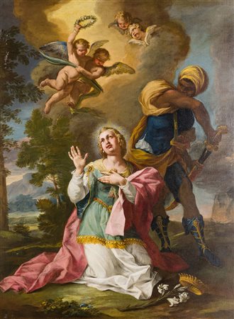 Gaspare Diziani (1689 - 1767), attribuito a
Martirio di Santa Giustina da Padova