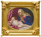 Giovanni Battista Salvi, detto il Sassoferrato (1609 - 1685)
Madonna in adorazione del Bambino dormiente