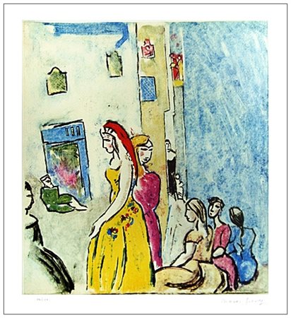 MOSES LEVY Tunisi (Tunisia) 1885 - Viareggio 1968 Ebree del Marocco 1965...