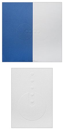 AGOSTINO BONALUMI Vimercate 1935 - Desio 2013 Lotto composto da 2 opere: -...