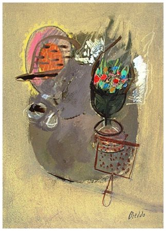 GASTONE BREDDO Padova 1915 – Calenzano 1991 Senza titolo Olio su tela 69,5 x...