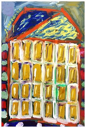 SILVIO LOFFREDO Parigi (Francia) 1920 – Trebbiano 2013 Senza titolo Olio su...